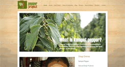 Desktop Screenshot of pepperproject.org